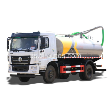 Dongfeng 12000 litros de 12 cbm Camión de desechos de succión y aguas residuales de 12 cbm